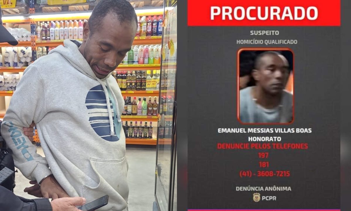 encontra foragido