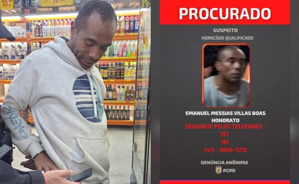 encontra foragido