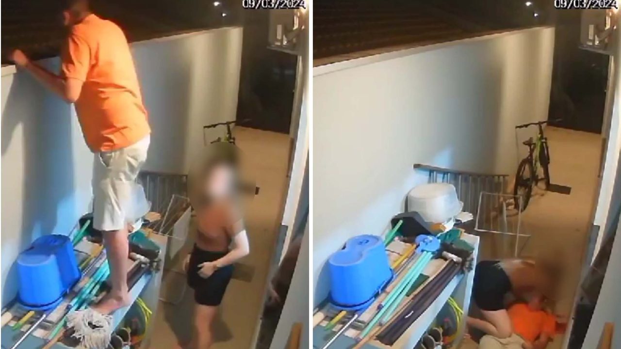 vídeo homem morto tiro rosto Paraná