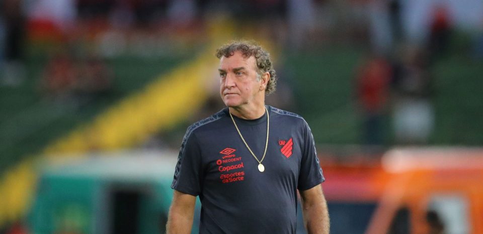 Cuca, técnico do Athletico.