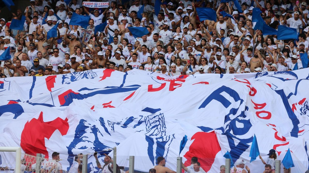 Torcida do Paraná Clube na Divisão de Acesso.