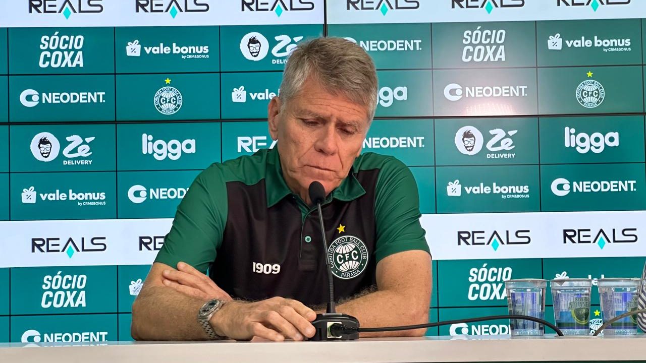 Paulo Autuori, diretor técnico do Coritiba