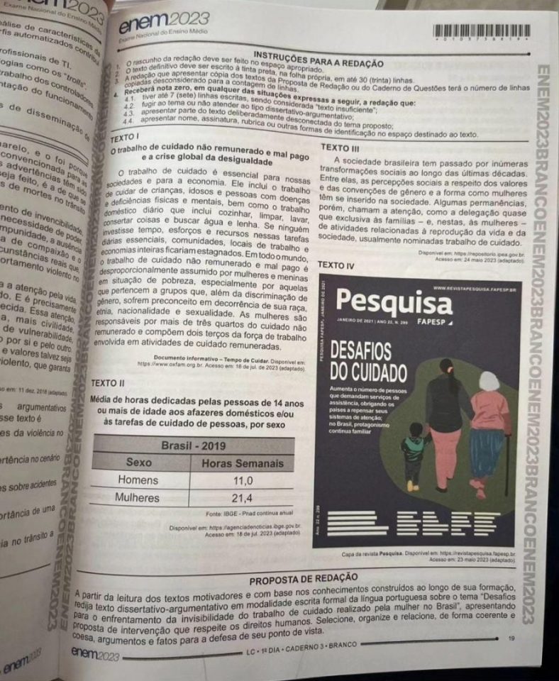 Servidora é indiciada pela Polícia Federal por vazamento de prova do Enem
