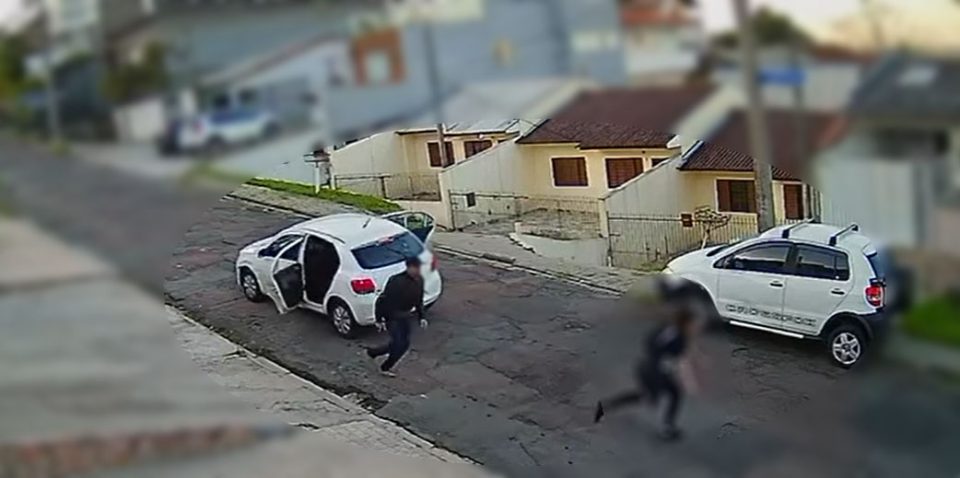 suposto sequestro relâmpago Curitiba