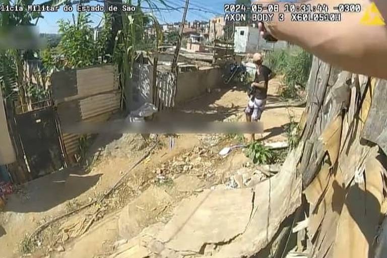 Câmera corporal registra PM atirando e matando suspeito em São Paulo; imagens fortes