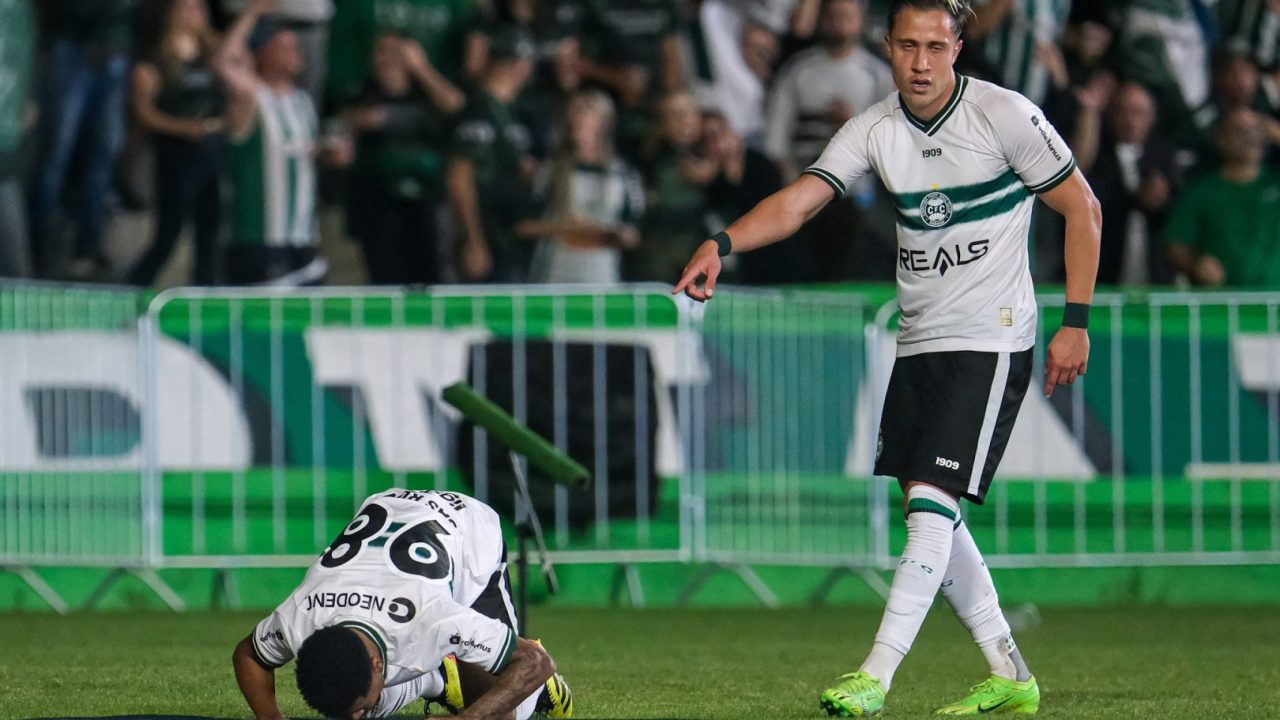 Lucas Ronier, atacante do Coritiba.