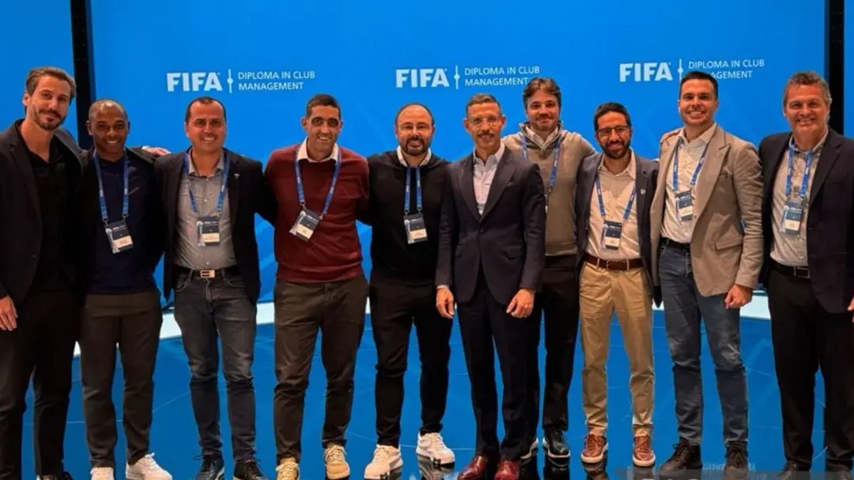 Carlos Amodeo, CEO do Coritiba, em curso da Fifa
