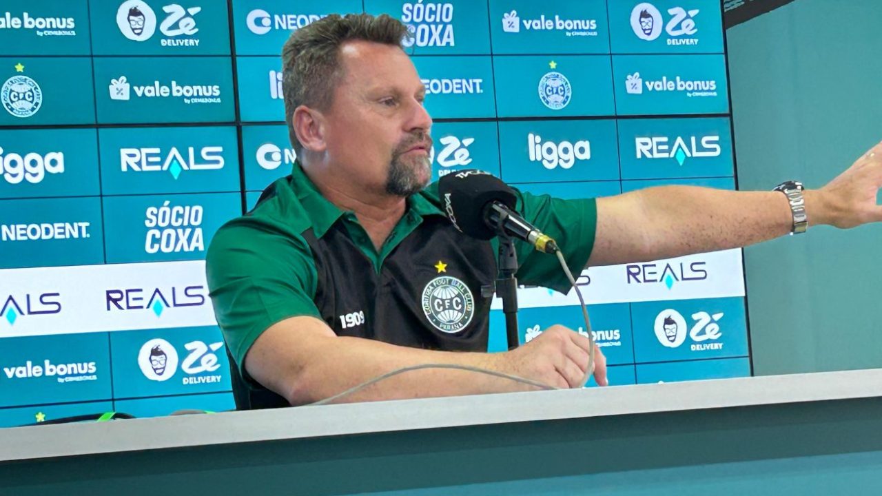 Fábio Matias, técnico do Coritiba.