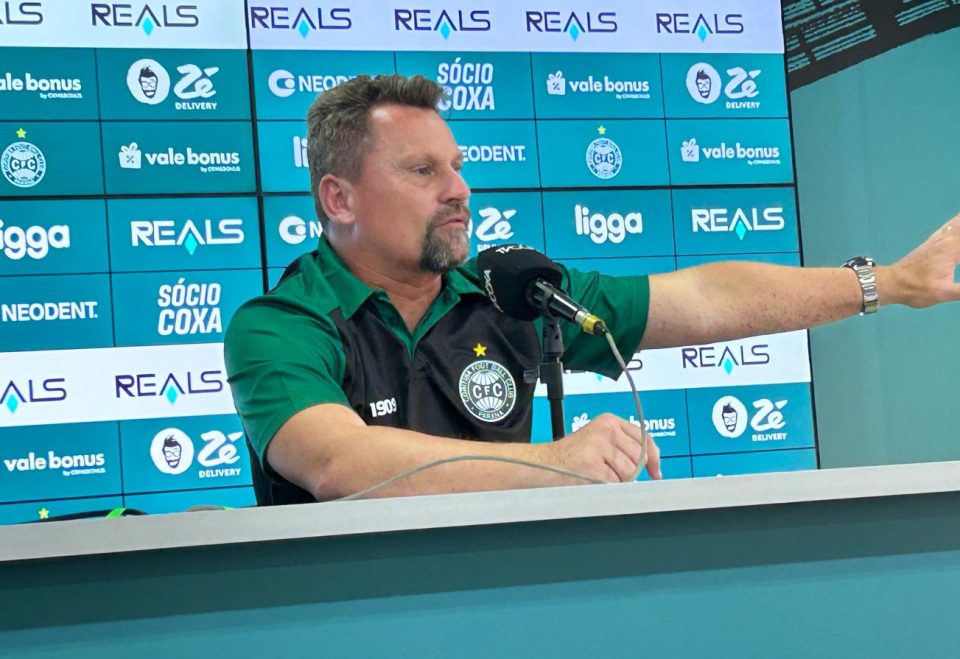 Fábio Matias, técnico do Coritiba.