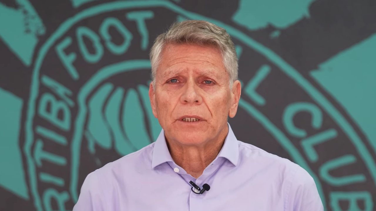 Paulo Autuori, diretor técnico do Coritiba.