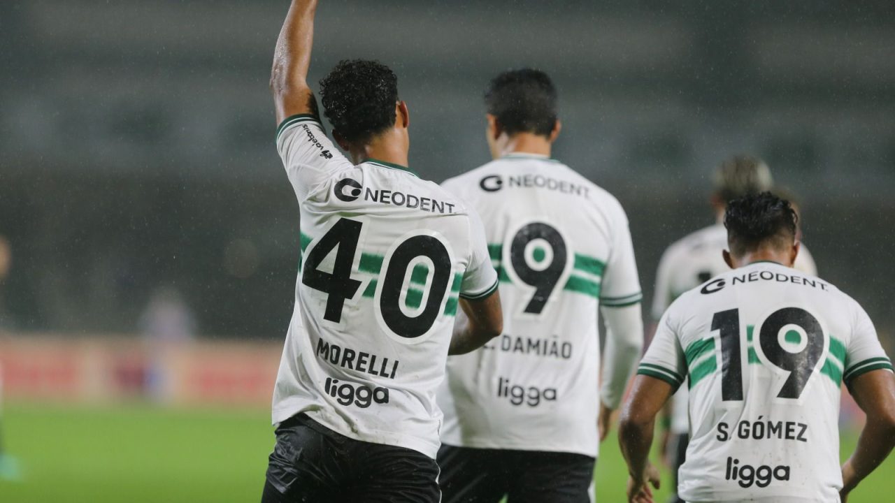 Coritiba encerrou patrocínio com a Ligga.