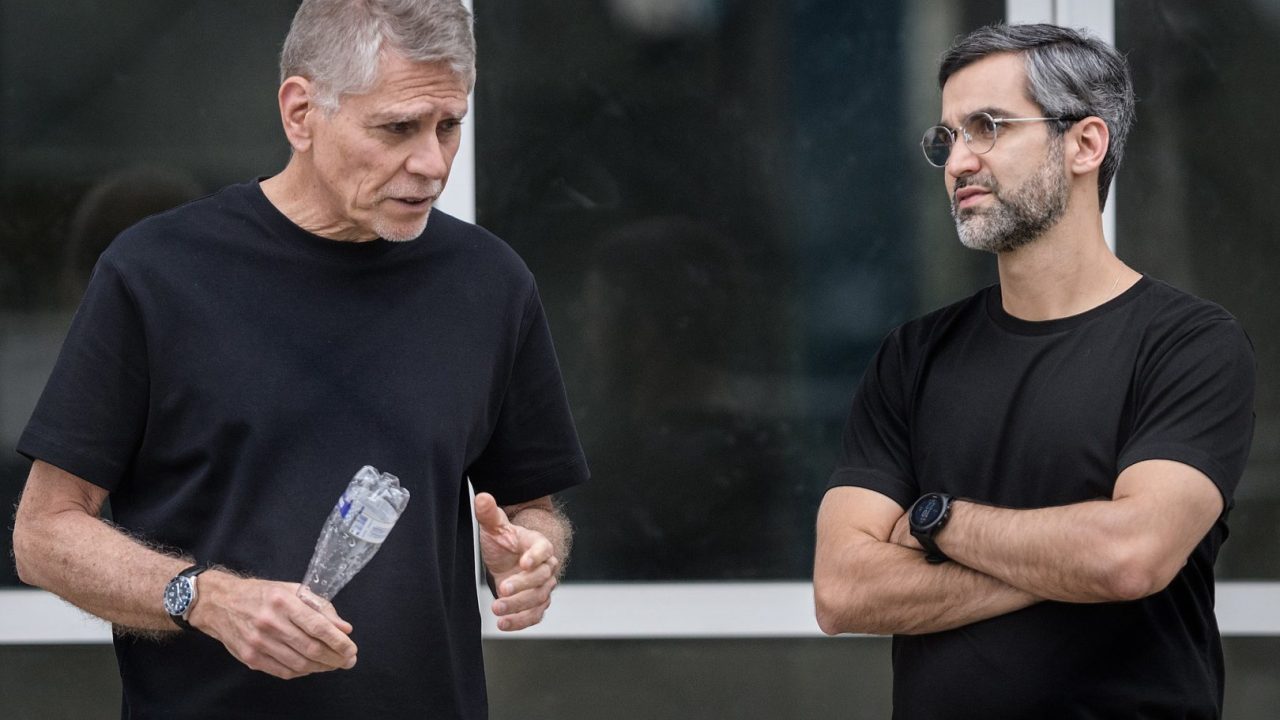 Paulo Autuori, diretor do Coritiba, e Gabriel Lima, nos tempos de Cruzeiro