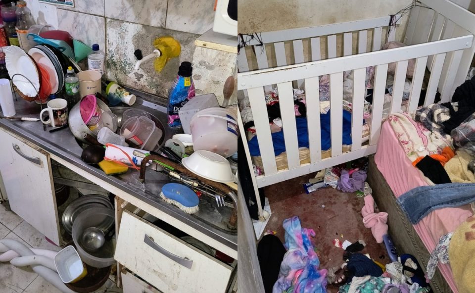 casa bebê morto em upa