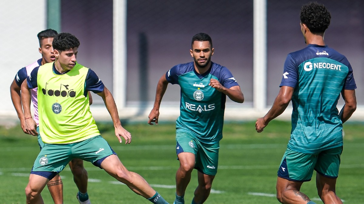 Treino do Coritiba no CT da Graciosa