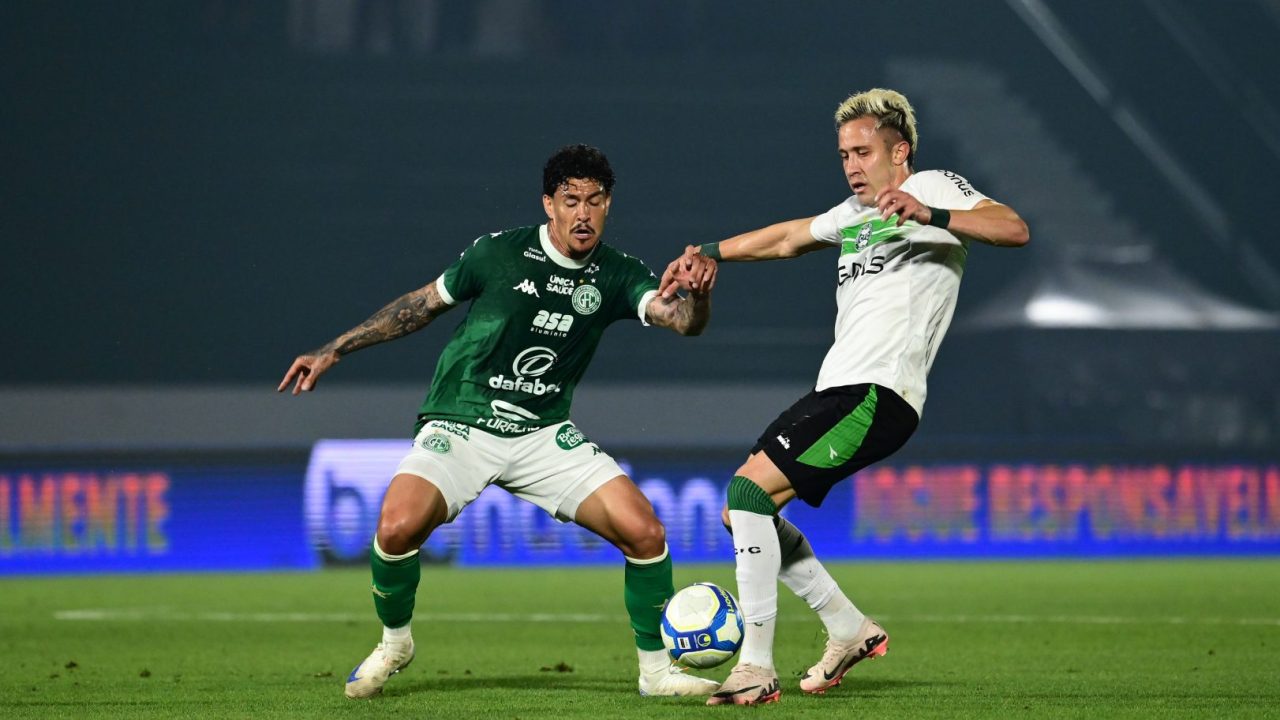 Guarani x Coritiba.