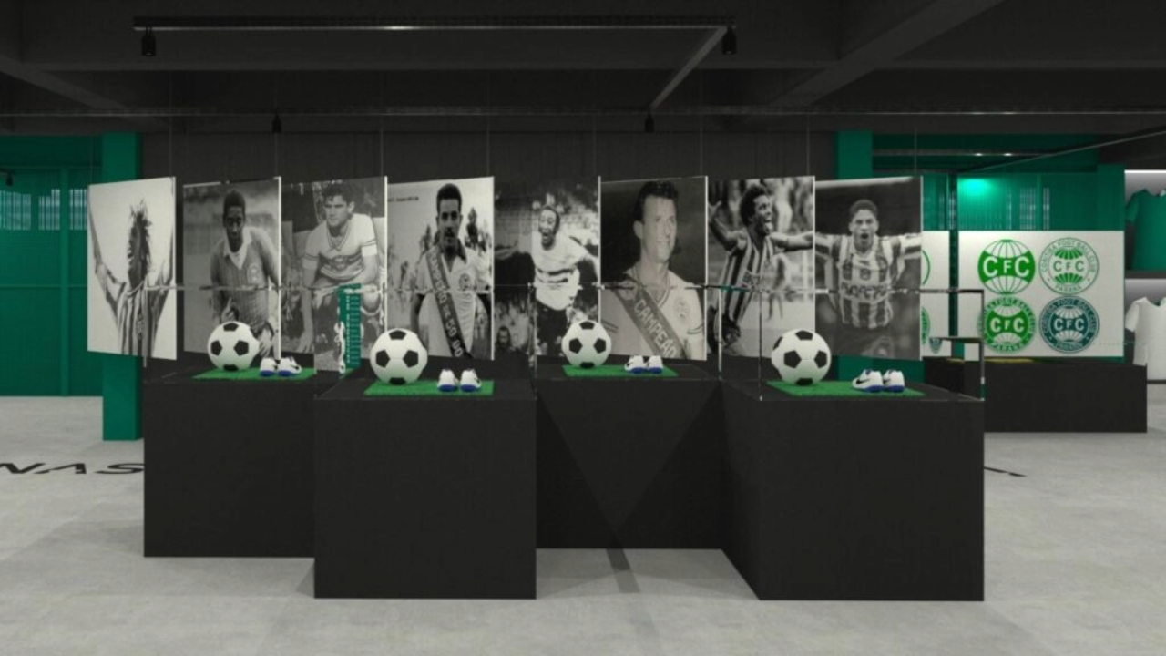 Projeto do museu do Coritiba.