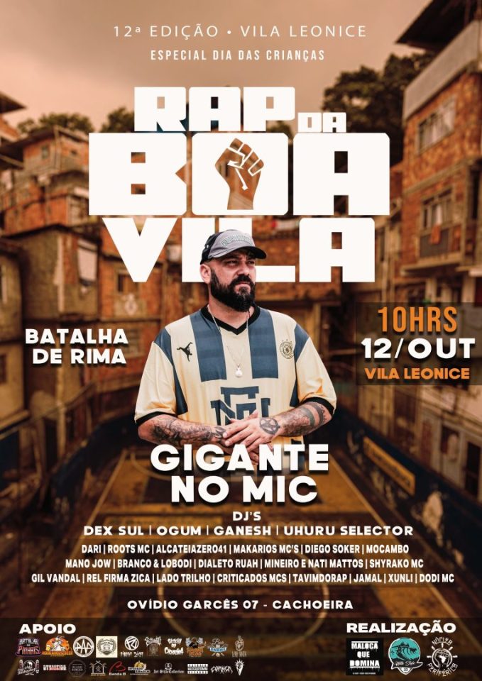 FLYER RAP DA BOA VILA
