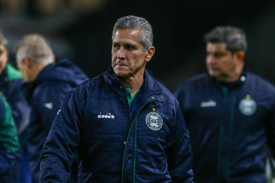 Jorginho, técnico do Coritiba no jogo contra o Ceará