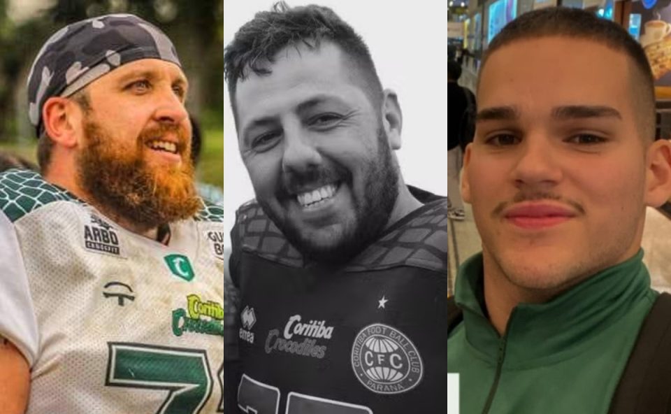 atletas mortos coritiba crocodiles