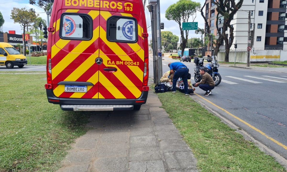 Ciclista-69-anos-fica-ferido-após-atingido-por-carro-Cristo-Rei  