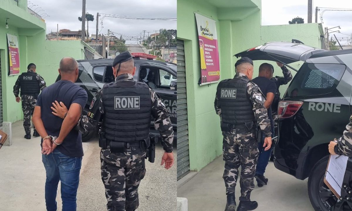 Caminhonete-com-alerta-roubo-encontrada-polícia-Pinhais-suspeito-detido