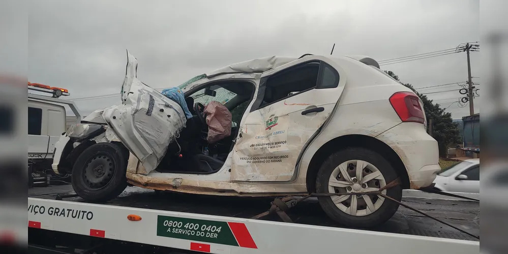 acidente-carro-prefeitura-morte-ponta-grossa-parana