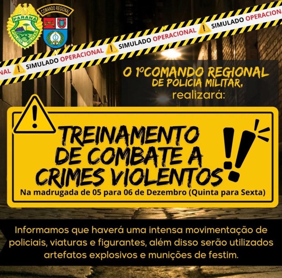 Treinamento Policia Militar