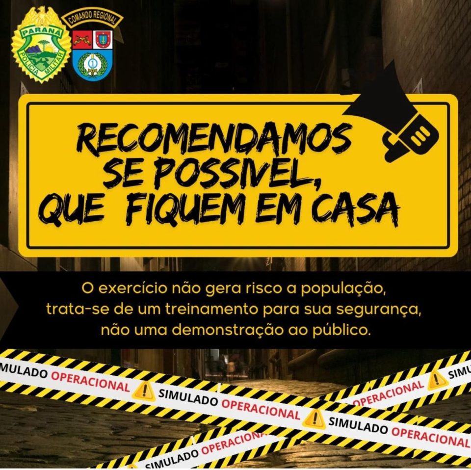 Treinamento Policia Militar