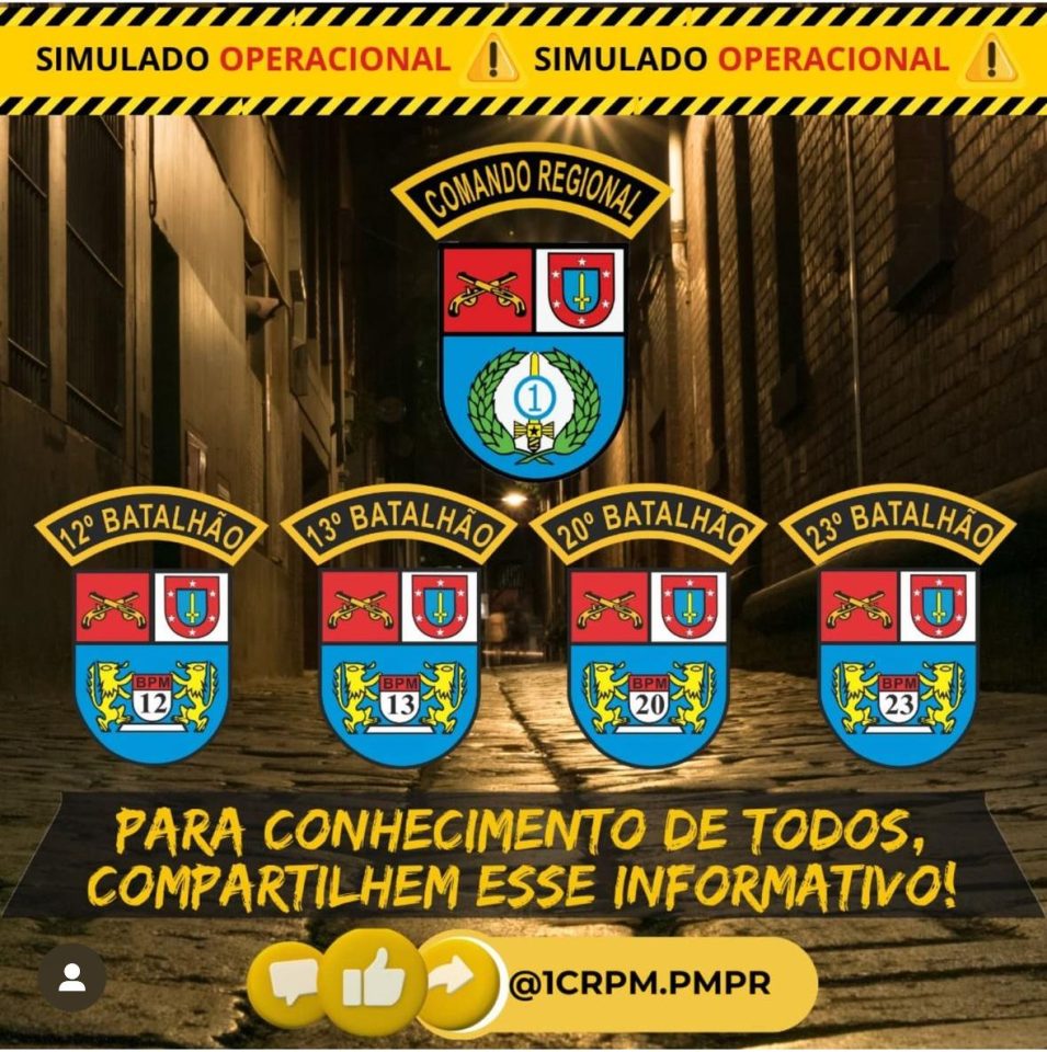 Treinamento Policia Militar