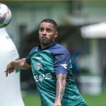 Dellatorre em treino do Coritiba