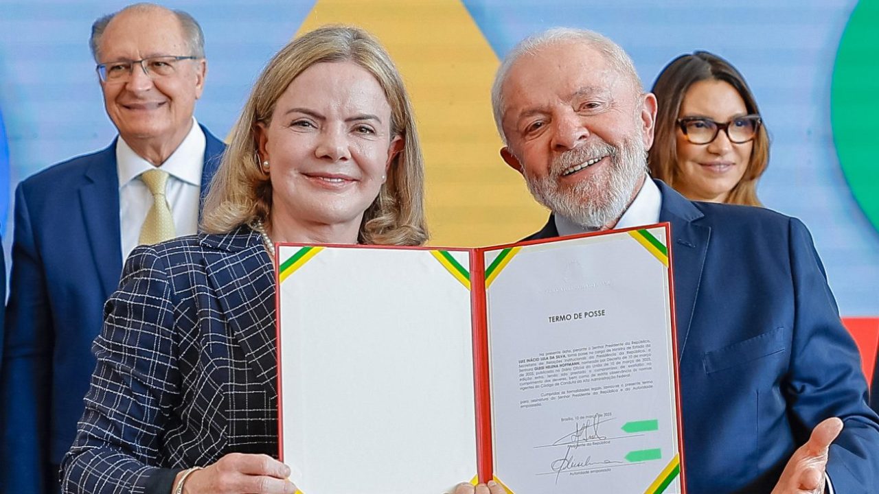 Gleisi-Hoffmann-Lula