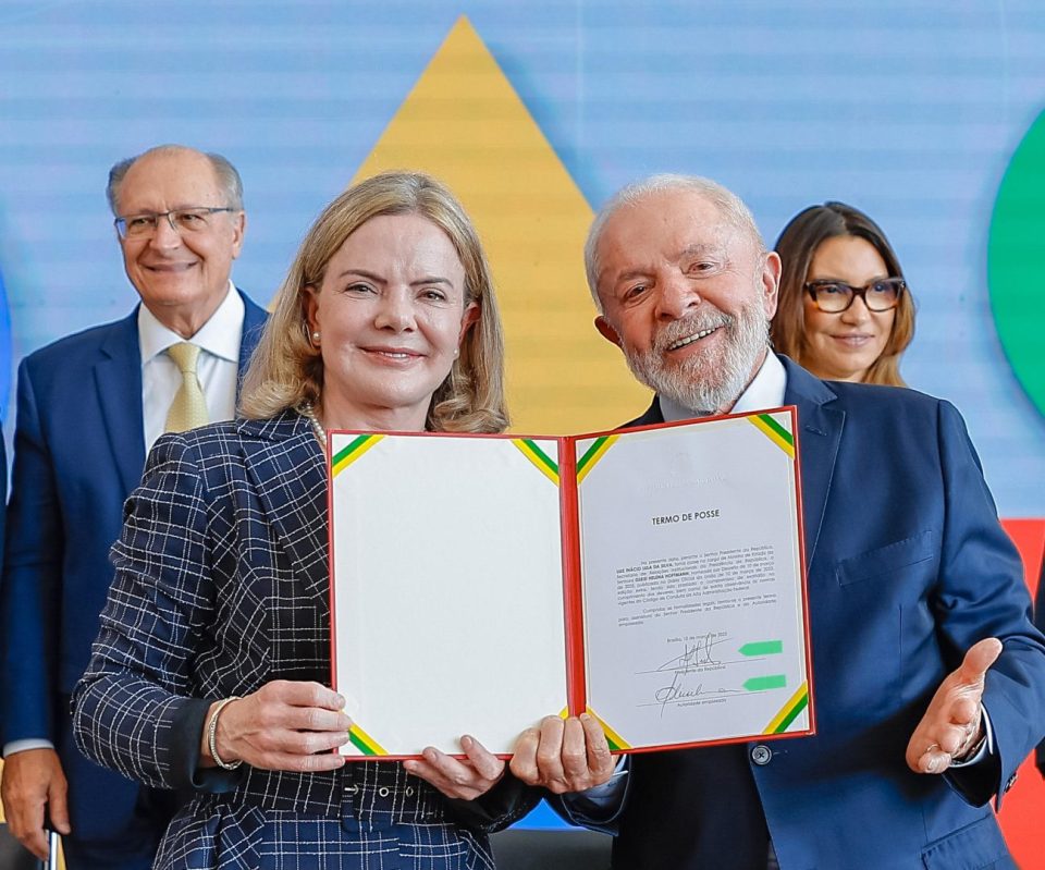 Gleisi-Hoffmann-Lula