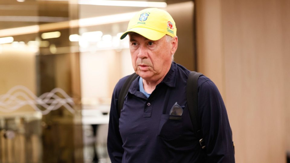 Carlo Ancelotti, novo treinador da seleção brasileira