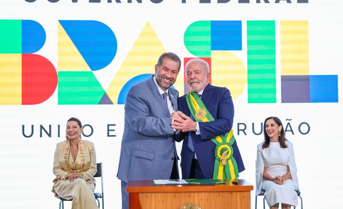 Carlos Lupi e Lula