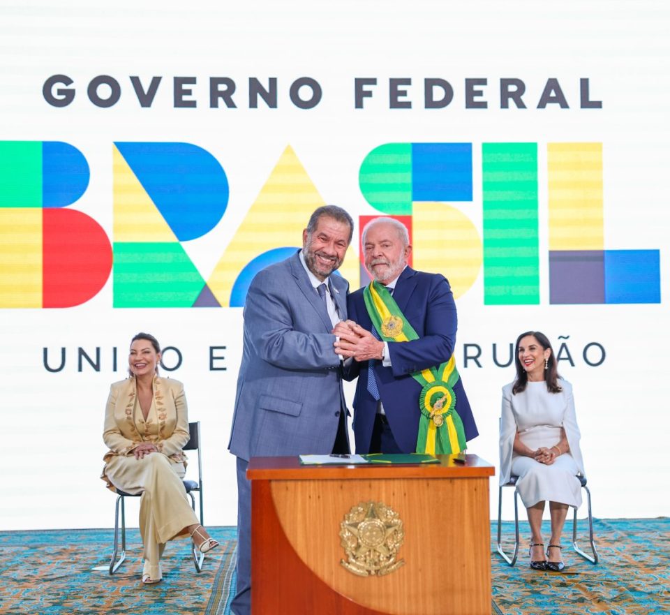 Carlos Lupi e Lula