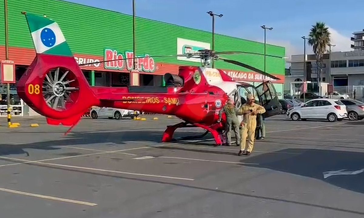 acidente-resgate-helicoptero-araucaria-moto