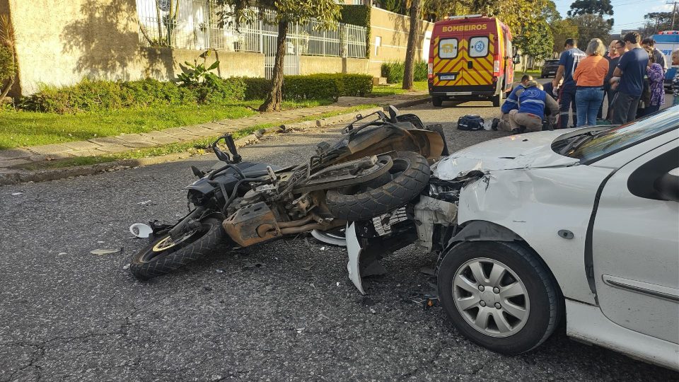 acidente no Guabirotuba