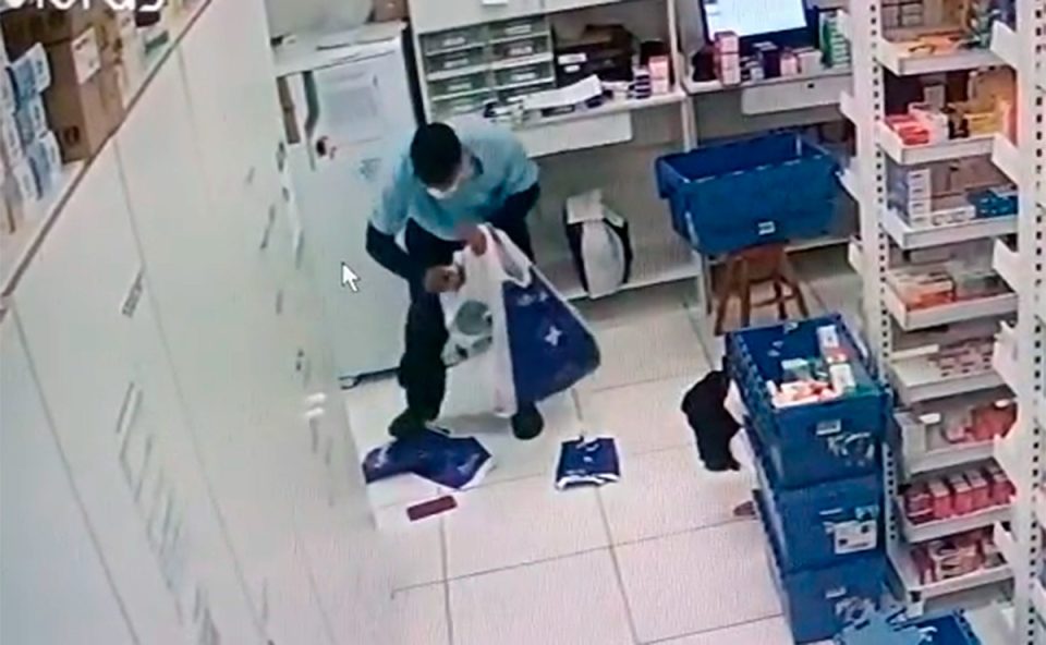 assalto-farmacia-camera-seguranca-preso-curitiba-1