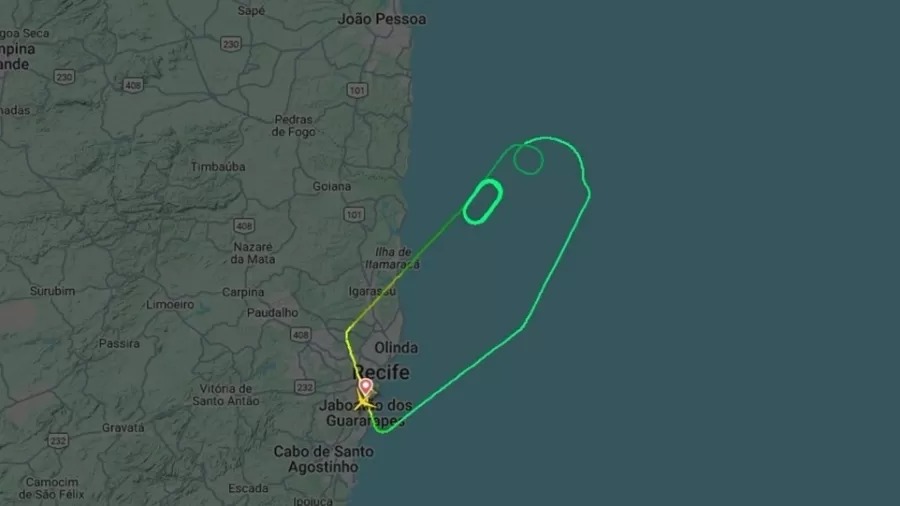 aviao-problema-recife