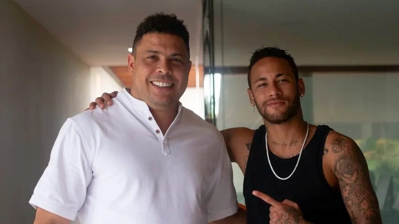 Neymar e Ronaldo.
