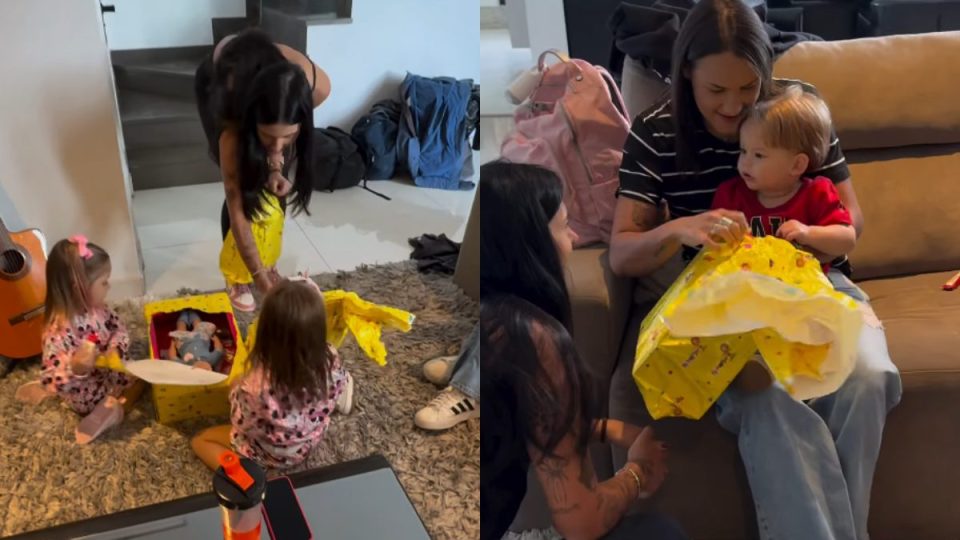 ana-castela-presenteia-filhos-de-ze-felipe