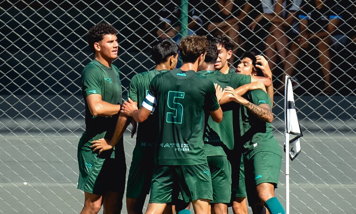 Jogadores da base do Coritiba