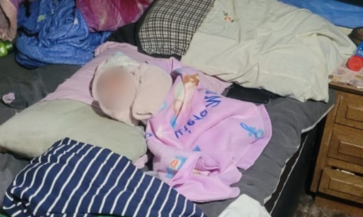 Bebê encontrado em barracão no bairro Rebouças, em Curitiba