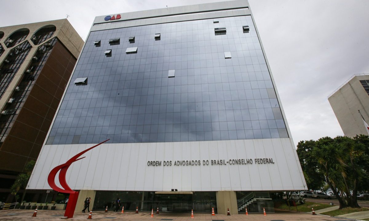 Fachada da sede do Conselho Federal da Ordem dos Advogados do Brasil (OAB)