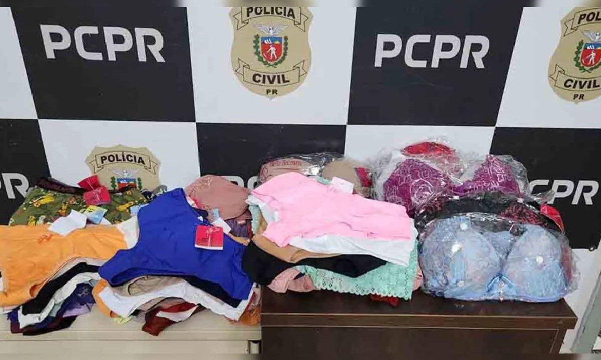 Dentro do veículo dos suspeitos haviam sete conjuntos e 74 peças avulsas