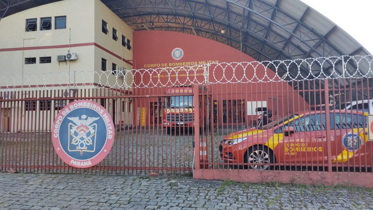 Quartel do Corpo de Bombeiros no Boqueirão, próximo ao local onde homem foi esfaqueado