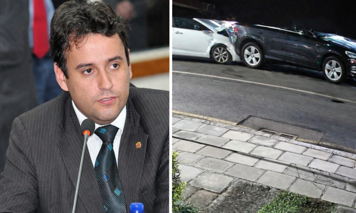 Tiago Gevert na época em que era vereador de Curitiba