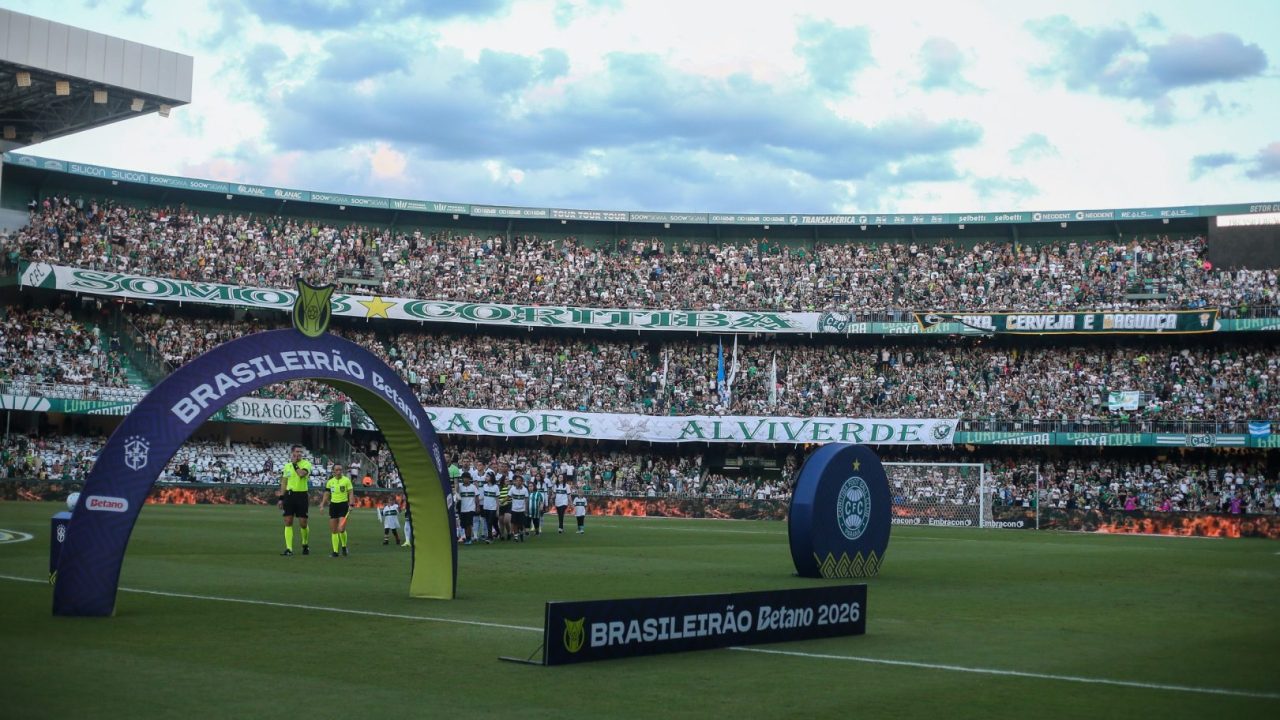 Coritiba no Couto Pereira em jogo pelo Brasileirão