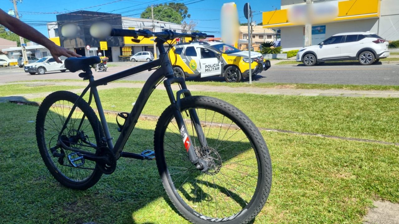 Foto da bicicleta que foi furtada