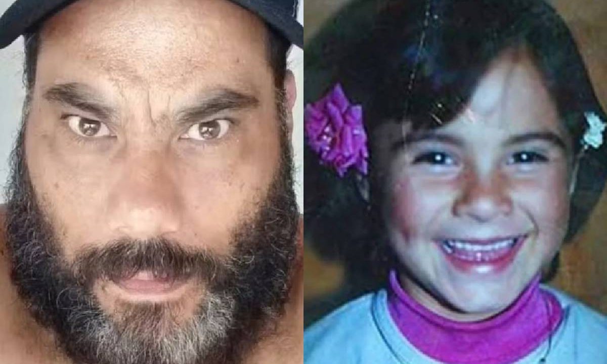 Foto da esquerda mostra Martônio Alves Batista e foto da direira mostra Giovanna dos Reis Costa